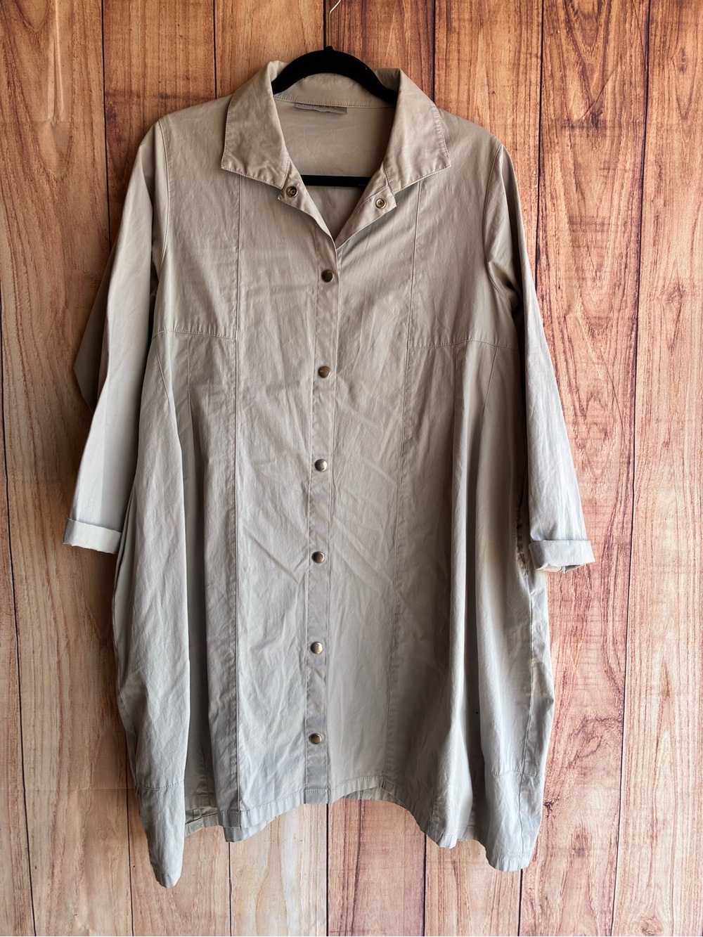 Eleven Stitch Design Darted Oversized Lagenlook Size Small